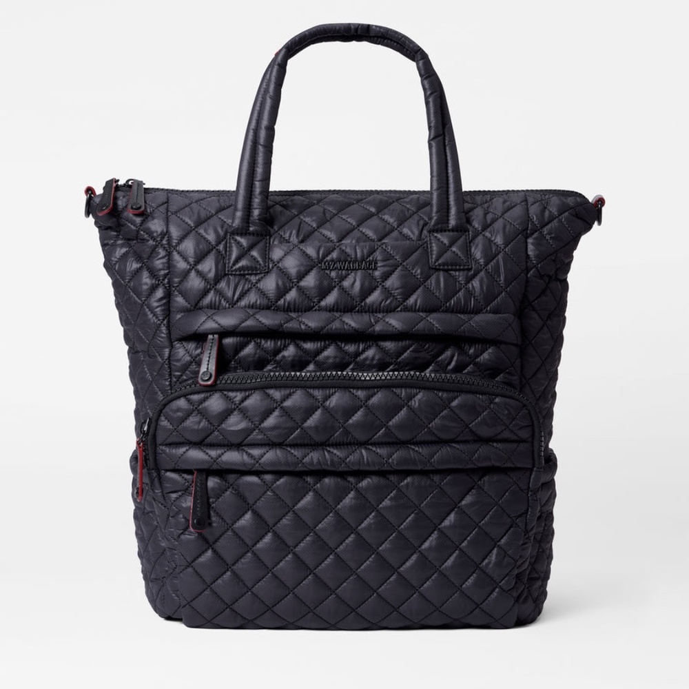 MZ WALLACE Black Metro Utility Backpack